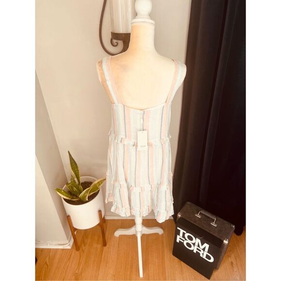 RAILS Sandy Linen Blend Shift Dress, Summer Airy Vacation Dress, Small (4/6) NWT - Picture 5 of 16